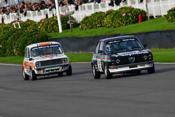 Rights Managed : CJ10 0643 Ben Colburn, Alfa Romeo Alfasud, Steve Jones, Mini 1275GT