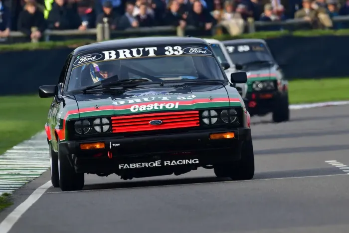 Rights Managed : CJ10 0679 Charles Brown, Ford Capri III 3 litre S