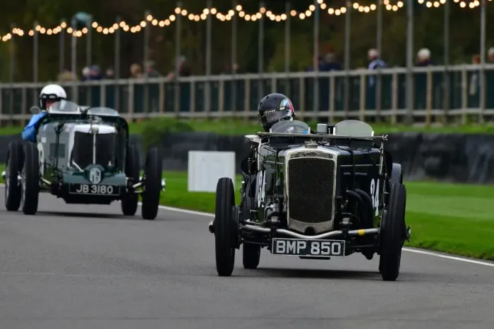 Rights Managed : CJ10 0912 Andrew Hall, Frazer Nash TT replica Rights Managed : CJ10 0912 Andrew Hall, Frazer Nash TT replica