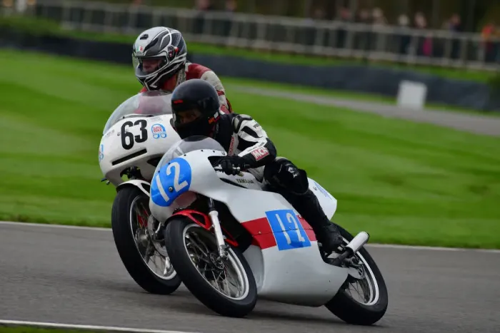 Rights Managed : CJ10 1218 Ian Bain, Yamaha TZ350G, Chris Tyler, Rob North BSA