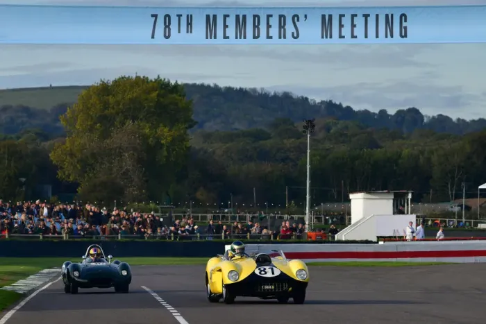 Rights Managed : CJ10 1497 Mike Malone, Ferrari 250TR-290MM, Robi Bernberg, Cooper-Climax T39 Bobtail Rights Managed : CJ10 1497 Mike Malone, Ferrari 250TR-290MM, Robi Bernberg, Cooper-Climax T39 Bobtail
