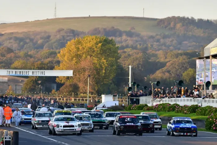 Rights Managed : CJ10 1567 Grid line up for the final Rights Managed : CJ10 1567 Grid line up for the final