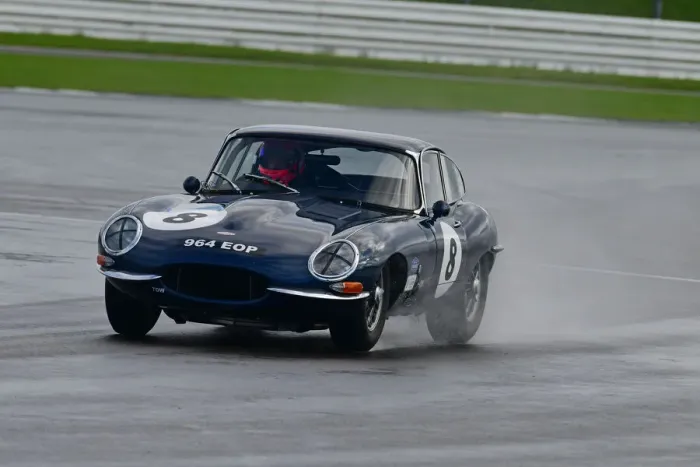 Framed Print : CJ10 2355 John Clark, Gordon Mutch, Jaguar E-Type FHC Framed Print : CJ10 2355 John Clark, Gordon Mutch, Jaguar E-Type FHC