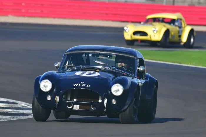 Framed Print : CJ10 2463 Richard Cook, James Cottingham, Shelby Cobra