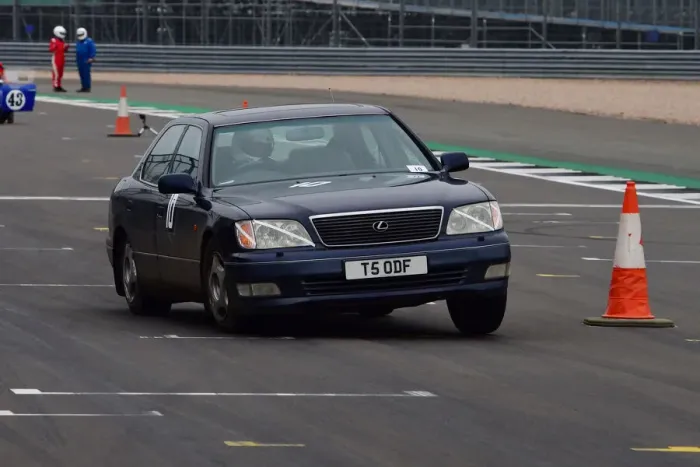 Framed Print : CJ10 2720 Dougal Cawley, Lexus LS400