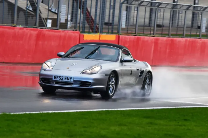 Framed Print : CJ10 3060 Chris Hudson, Porsche Boxster