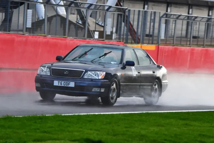 Framed Print : CJ10 3061 Dougal Cawley, Lexus LS400