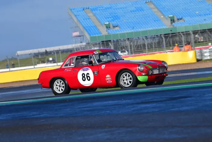 Framed Print : CJ10 3120 Martin Whitlock, MG B Roadster