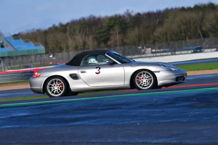 Framed Print : CJ10 3131 Chris Hudson, Porsche Boxster