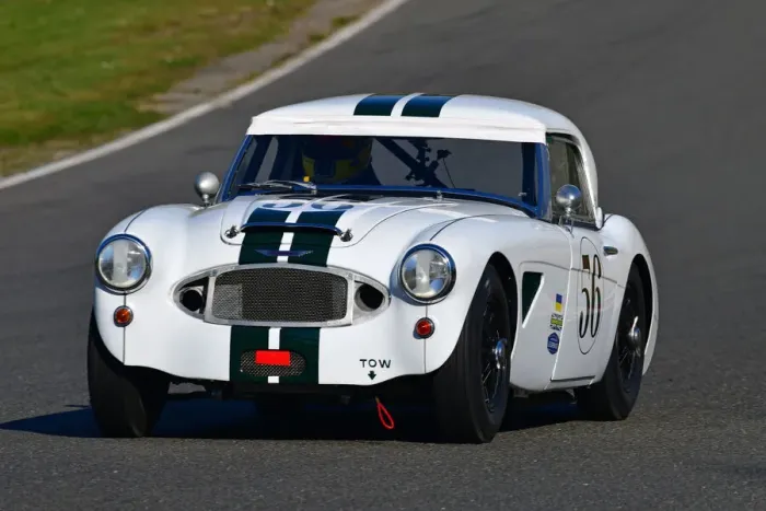 Framed Print : CJ10 3594 Richard Hywel Evans, Austin Healey 3000 Framed Print : CJ10 3594 Richard Hywel Evans, Austin Healey 3000