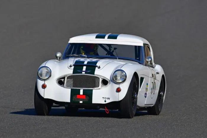 Framed Print : CJ10 3663 Richard Hywel Evans, Austin Healey 3000 Framed Print : CJ10 3663 Richard Hywel Evans, Austin Healey 3000