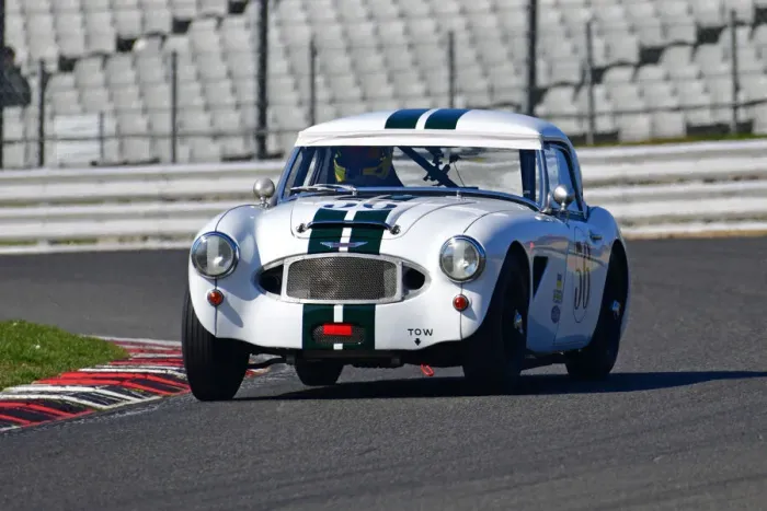 Framed Print : CJ10 3898 Richard Hywel Evans, Austin Healey 3000 Framed Print : CJ10 3898 Richard Hywel Evans, Austin Healey 3000