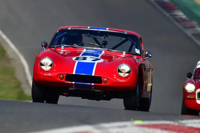 Framed Print : CJ10 4042 Simon Ashworth, TVR Grantura Mk3