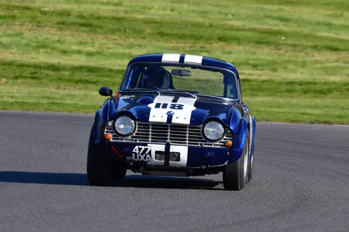 Framed Print : CJ10 4153 Robert Rawe, Xavier Sanz de Acedo, Triumph TR4