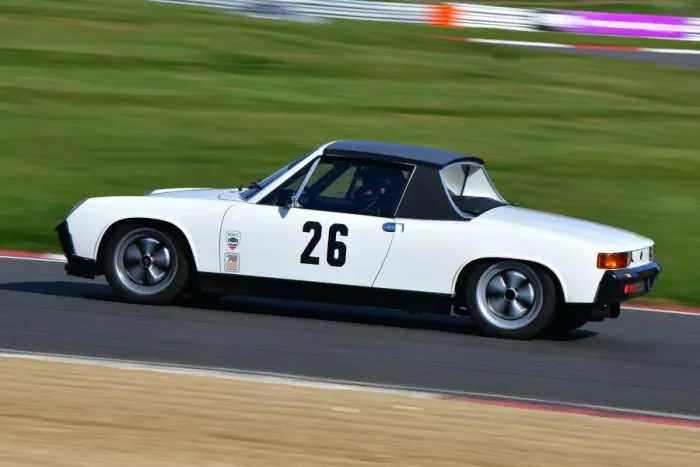 Framed Print : CJ10 4705 Glynn Evans, Porsche 914-6 Framed Print : CJ10 4705 Glynn Evans, Porsche 914-6