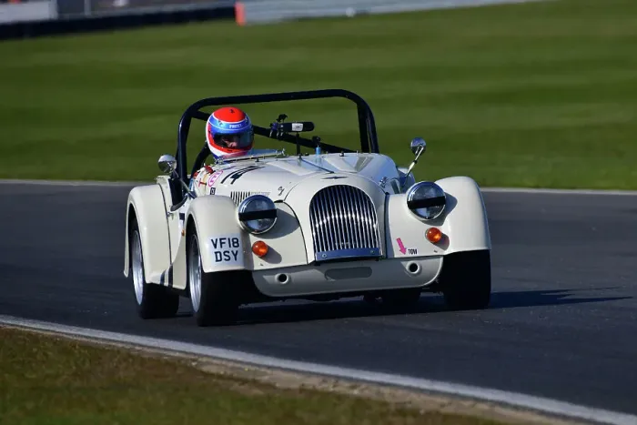 Framed Print : CJ10 4815 Oliver Pratt, Morgan Plus 4 Clubsport Framed Print : CJ10 4815 Oliver Pratt, Morgan Plus 4 Clubsport
