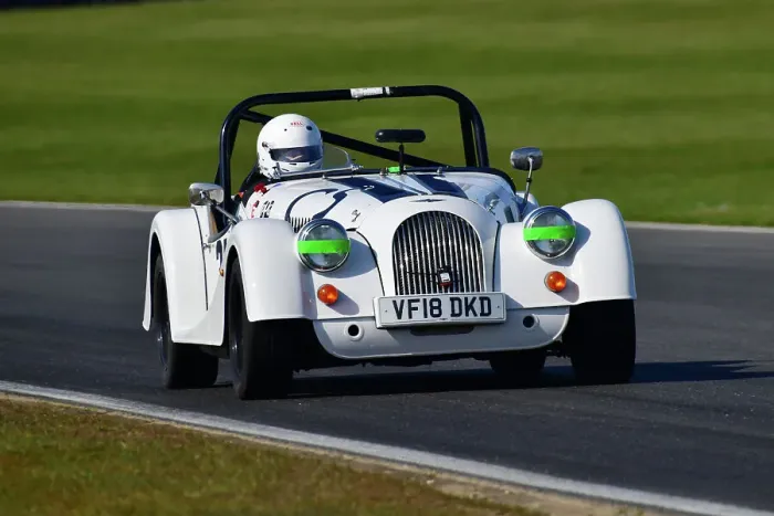 Framed Print : CJ10 4819 John Bevan, Morgan Plus 4 Clubsport Framed Print : CJ10 4819 John Bevan, Morgan Plus 4 Clubsport