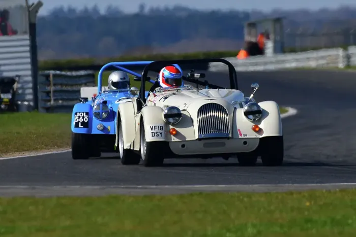 Framed Print : CJ10 4838 Oliver Pratt, Morgan Plus 4 Clubsport Framed Print : CJ10 4838 Oliver Pratt, Morgan Plus 4 Clubsport