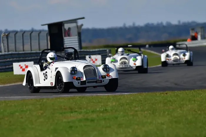 Framed Print : CJ10 4843 Tom Richards, Morgan Plus 4 Clubsport Framed Print : CJ10 4843 Tom Richards, Morgan Plus 4 Clubsport
