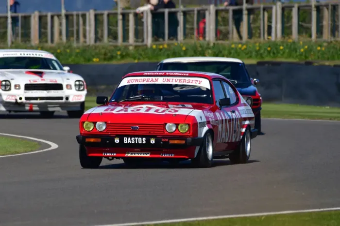 Rights Managed : CJ10 5080 Rob Huff, Chris Lillingston-Price, Ford Capri III 3 litre S Rights Managed : CJ10 5080 Rob Huff, Chris Lillingston-Price, Ford Capri III 3 litre S