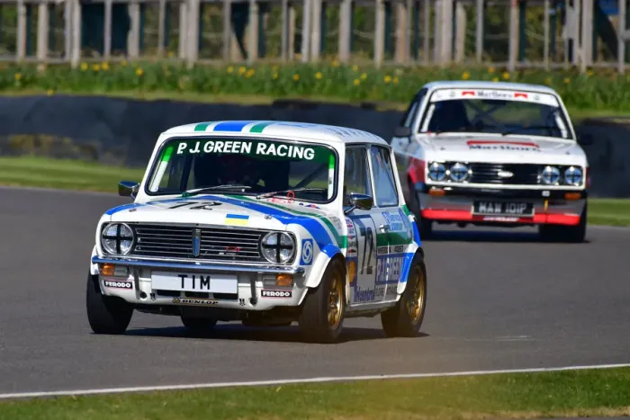 Rights Managed : CJ10 5093 Harvey Death, Stiq Blomqvist, Mini 1275 GT Rights Managed : CJ10 5093 Harvey Death, Stiq Blomqvist, Mini 1275 GT