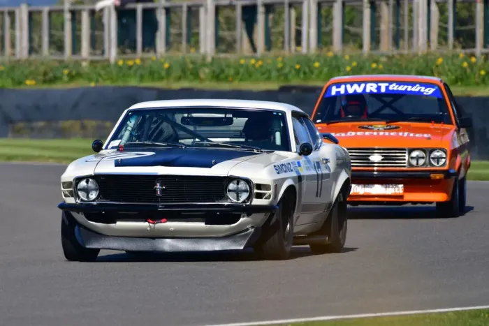 Rights Managed : CJ10 5098 Andy Priaulx, Fred Shepherd, Ford Mustang Boss 302 Rights Managed : CJ10 5098 Andy Priaulx, Fred Shepherd, Ford Mustang Boss 302