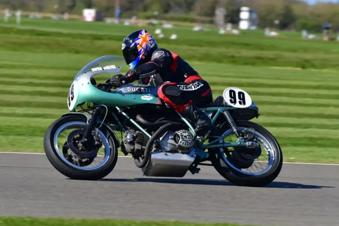 Rights Managed : CJ10 5303 Alan Cathcart, Ducati 750SS
