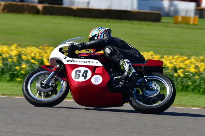 Rights Managed : CJ10 5307 Dorian Eardley, Rob North BSA Rocket 3 Rights Managed : CJ10 5307 Dorian Eardley, Rob North BSA Rocket 3