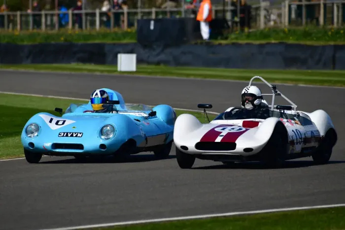 Rights Managed : CJ10 5372 Andrew Kirkaldy, Lotus Eleven, Ralf Emmerling, Elva Climax MkV Rights Managed : CJ10 5372 Andrew Kirkaldy, Lotus Eleven, Ralf Emmerling, Elva Climax MkV
