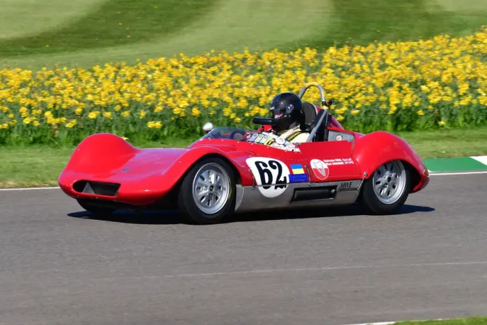 Rights Managed : CJ10 5462 Malcolm Paul, Elva Climax MkV Rights Managed : CJ10 5462 Malcolm Paul, Elva Climax MkV