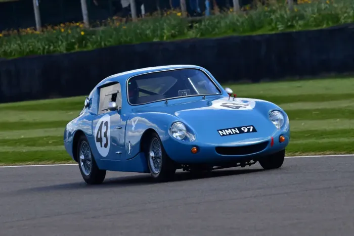 Rights Managed : CJ10 5504 Jack Willmott, Austin Healey WSM Sprite