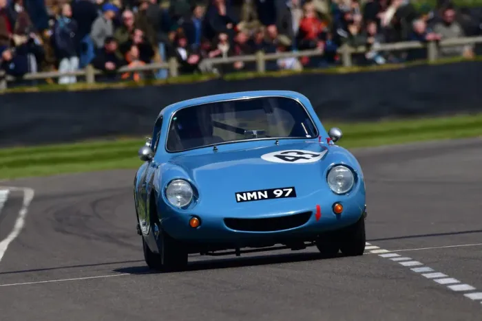 Rights Managed : CJ10 5532 Jack Willmott, Austin Healey WSM Sprite