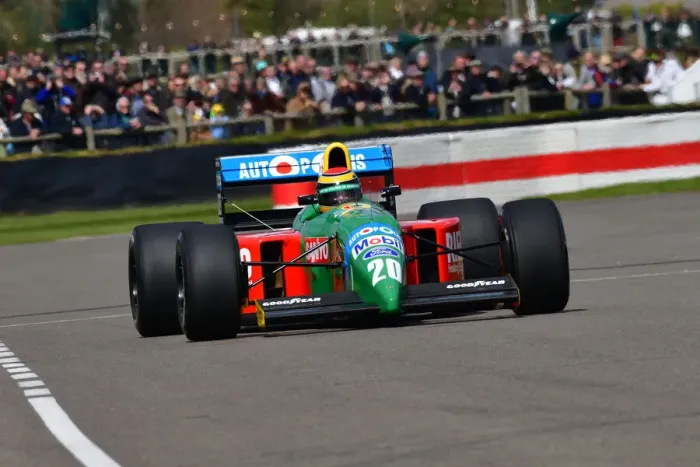 Rights Managed : CJ10 5695 John Reaks, Benetton-Ford B190