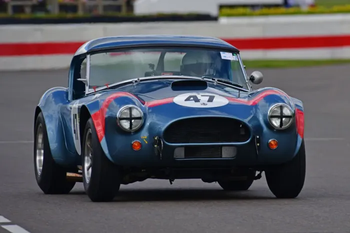 Rights Managed : CJ10 5745 Andy Priaulx, Bill Shepherd, Shelby Cobra Rights Managed : CJ10 5745 Andy Priaulx, Bill Shepherd, Shelby Cobra