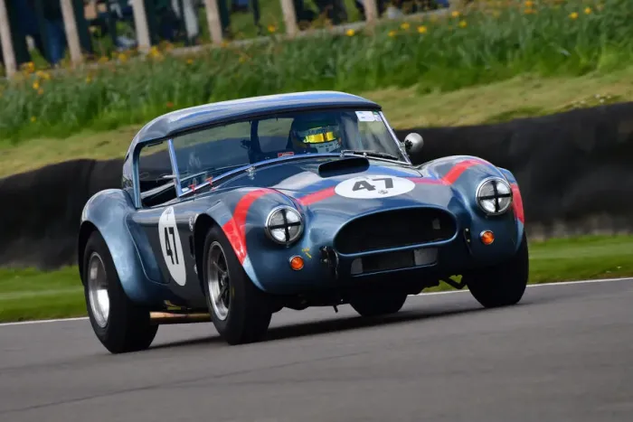 Rights Managed : CJ10 5791 Andy Priaulx, Bill Shepherd, Shelby Cobra Rights Managed : CJ10 5791 Andy Priaulx, Bill Shepherd, Shelby Cobra