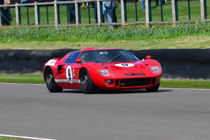 Rights Managed : CJ10 5807 Rob Huff, Ford GT40