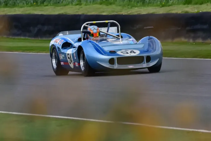 Rights Managed : CJ10 5871 Stuart Hall, McLaren Chevrolet M1B Rights Managed : CJ10 5871 Stuart Hall, McLaren Chevrolet M1B