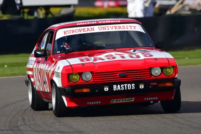 Rights Managed : CJ10 6054 Rob Huff, Chris Lillingston-Price, Ford Capri III 3 litre S Rights Managed : CJ10 6054 Rob Huff, Chris Lillingston-Price, Ford Capri III 3 litre S