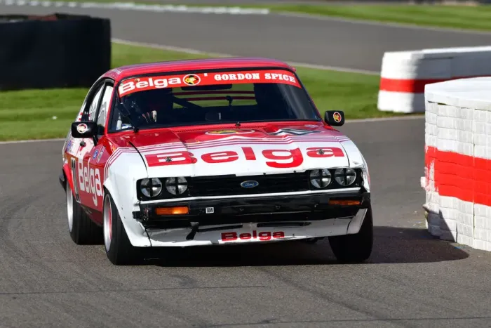 Rights Managed : CJ10 6073 Nick Jarvis, Benoit Treluyer, Ford Capri III 3 litre S Rights Managed : CJ10 6073 Nick Jarvis, Benoit Treluyer, Ford Capri III 3 litre S