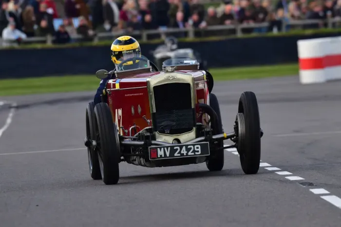 Rights Managed : CJ10 6226 Duncan Pittaway, Frazer Nash TT replica Rights Managed : CJ10 6226 Duncan Pittaway, Frazer Nash TT replica