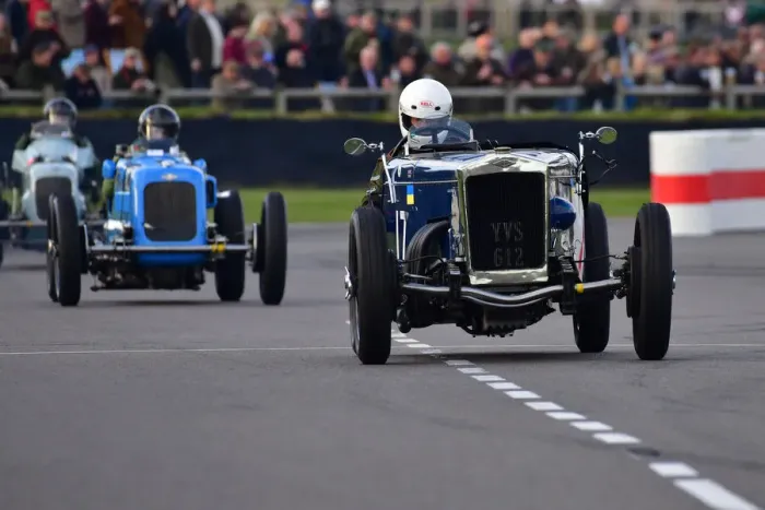 Rights Managed : CJ10 6244 Paul Baker, Frazer Nash TT replica