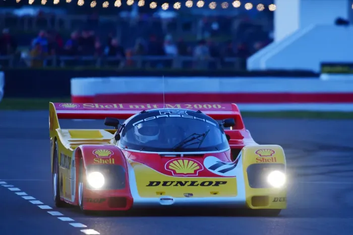 Rights Managed : CJ10 6343 Porsche 956, Porsche 962 demonstration Rights Managed : CJ10 6343 Porsche 956, Porsche 962 demonstration