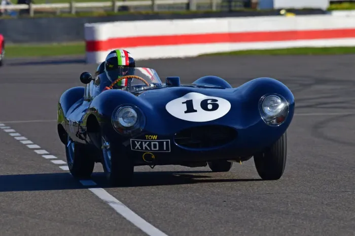 Rights Managed : CJ10 6361 Marino Franchitti, Jaguar D-Type Rights Managed : CJ10 6361 Marino Franchitti, Jaguar D-Type