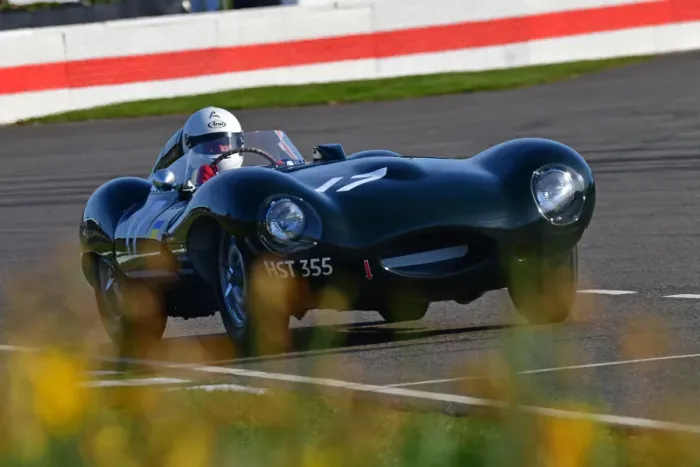 Rights Managed : CJ10 6414 John Pearson, Jaguar D-Type Rights Managed : CJ10 6414 John Pearson, Jaguar D-Type