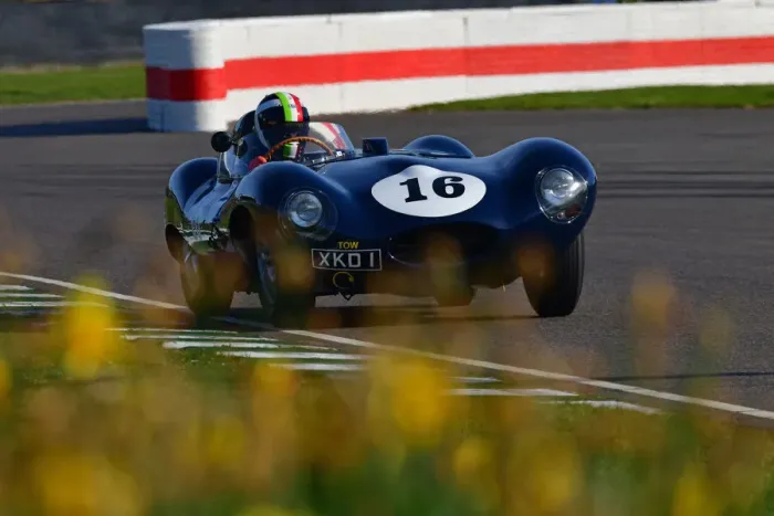 Rights Managed : CJ10 6415 Marino Franchitti, Jaguar D-Type Rights Managed : CJ10 6415 Marino Franchitti, Jaguar D-Type