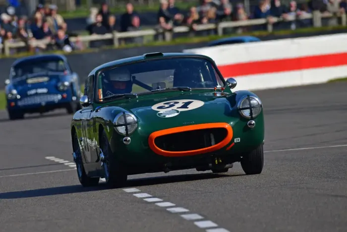 Rights Managed : CJ10 6431 Ian Burford, Austin Healey Sebring Sprite, Lumbertubs