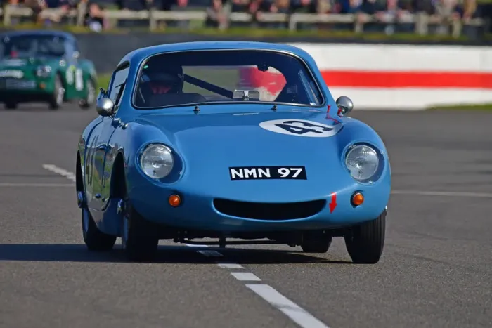 Rights Managed : CJ10 6435 Jack Willmott, Austin Healey WSM Sprite
