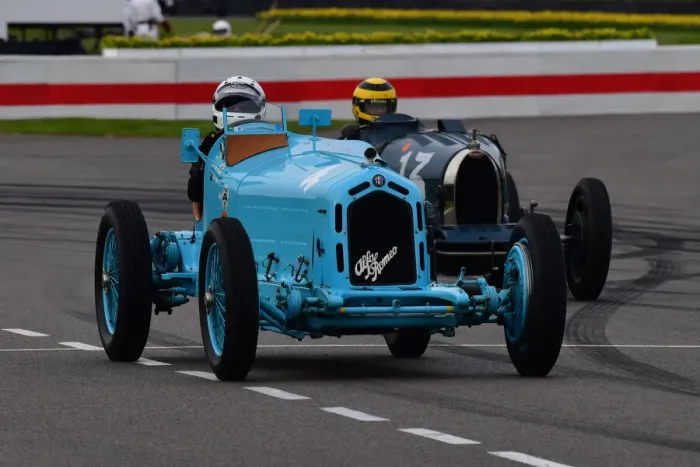 Rights Managed : CJ10 7119 Patrick Blakeney-Edwards, Alfa Romeo 8C 2300 Monza, Duncan Pittaway, Bugatti Type 35 Rights Managed : CJ10 7119 Patrick Blakeney-Edwards, Alfa Romeo 8C 2300 Monza, Duncan Pittaway, Bugatti Type 35