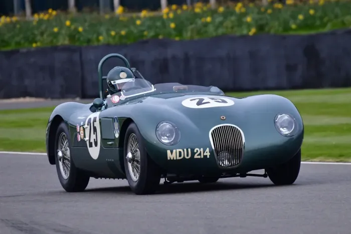 Rights Managed : CJ10 7236 Nigel Webb, Jaguar C-Type Rights Managed : CJ10 7236 Nigel Webb, Jaguar C-Type