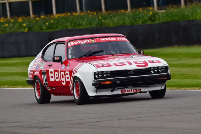 Rights Managed : CJ10 7279 Nick Jarvis, Ford Capri III 3 litre S Rights Managed : CJ10 7279 Nick Jarvis, Ford Capri III 3 litre S